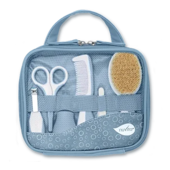 Nuvita Beauty Set per la Cura Unghie e Capelli Neonati 0m+ 6 Pezzi