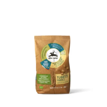 Tubetti 100% sfarinato di farro Bio Alce Nero 500g