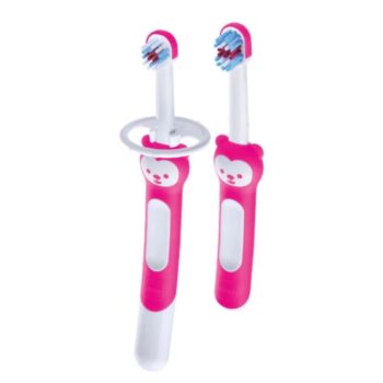 Mam Learn To Brush Spazzolino Bimba 5+ Mesi 2 Pezzi