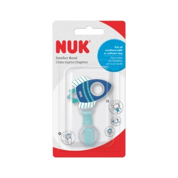 NUK Space Portasucchietto con Nastro Decorazione Razzo