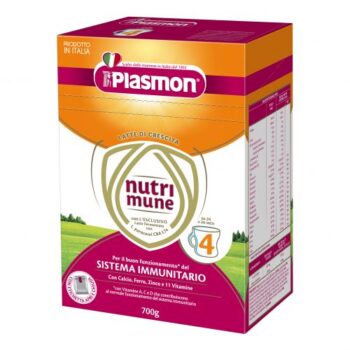 Plasmon Stage 12-36 Mesi Biberon Latte di Crescita con Biscotti per Bambini 6x1L