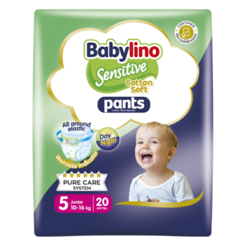 Babylino Pants Unisex Taglia 5 (10-16 kg) – 20 pezzi
