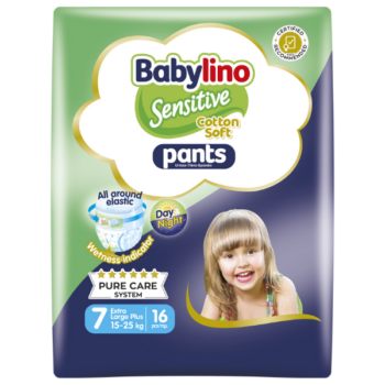 Babylino Pants Unisex Taglia 7 (15-25 kg) – 16 pezzi