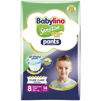 Babylino Pants Unisex Taglia 8 (20+ kg) – 14 pezzi