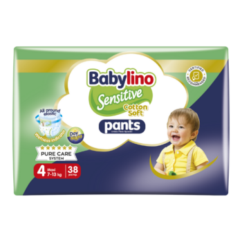 Babylino Pants Unisex Maxi Pack Taglia 4 (7-13 kg) – 38 pezzi