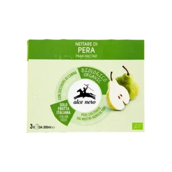 Alce Nero Nettare di Pera Bio con Ingredienti Naturali 3x200ml