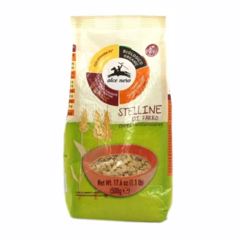 Alce Nero Baby Food Stelline di Farro Biologiche per Svezzamento 250g